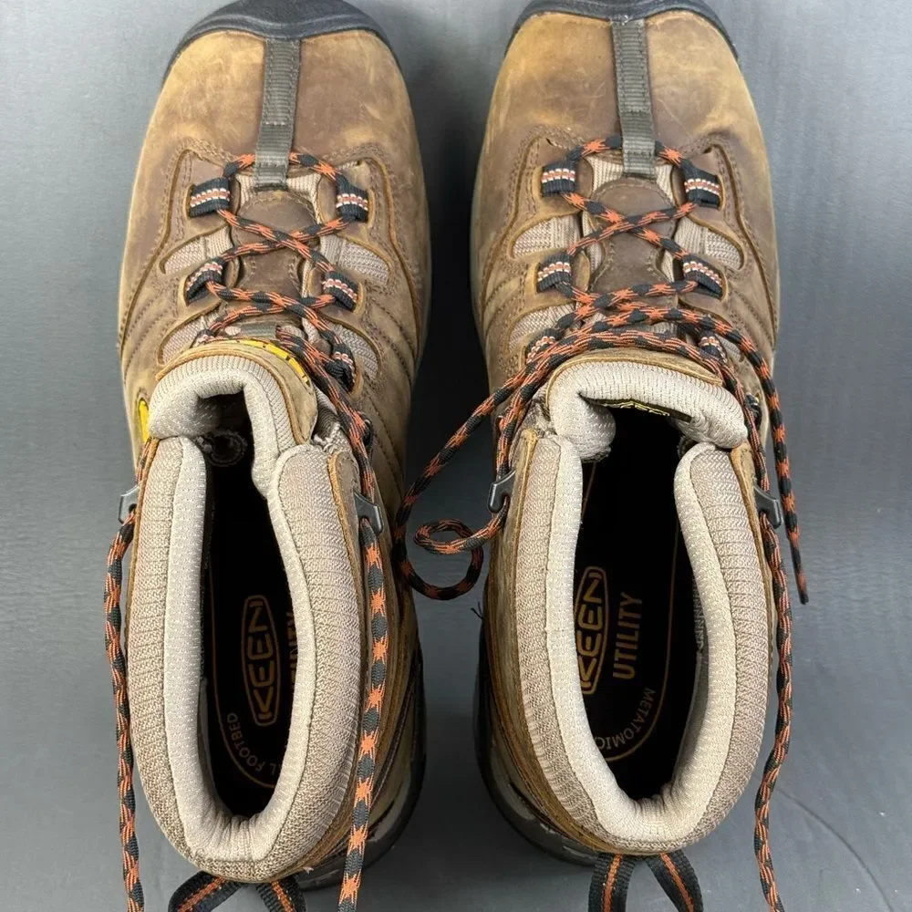 Keen Men's DETROIT XT Waterproof Soft Toe work Boots size 13